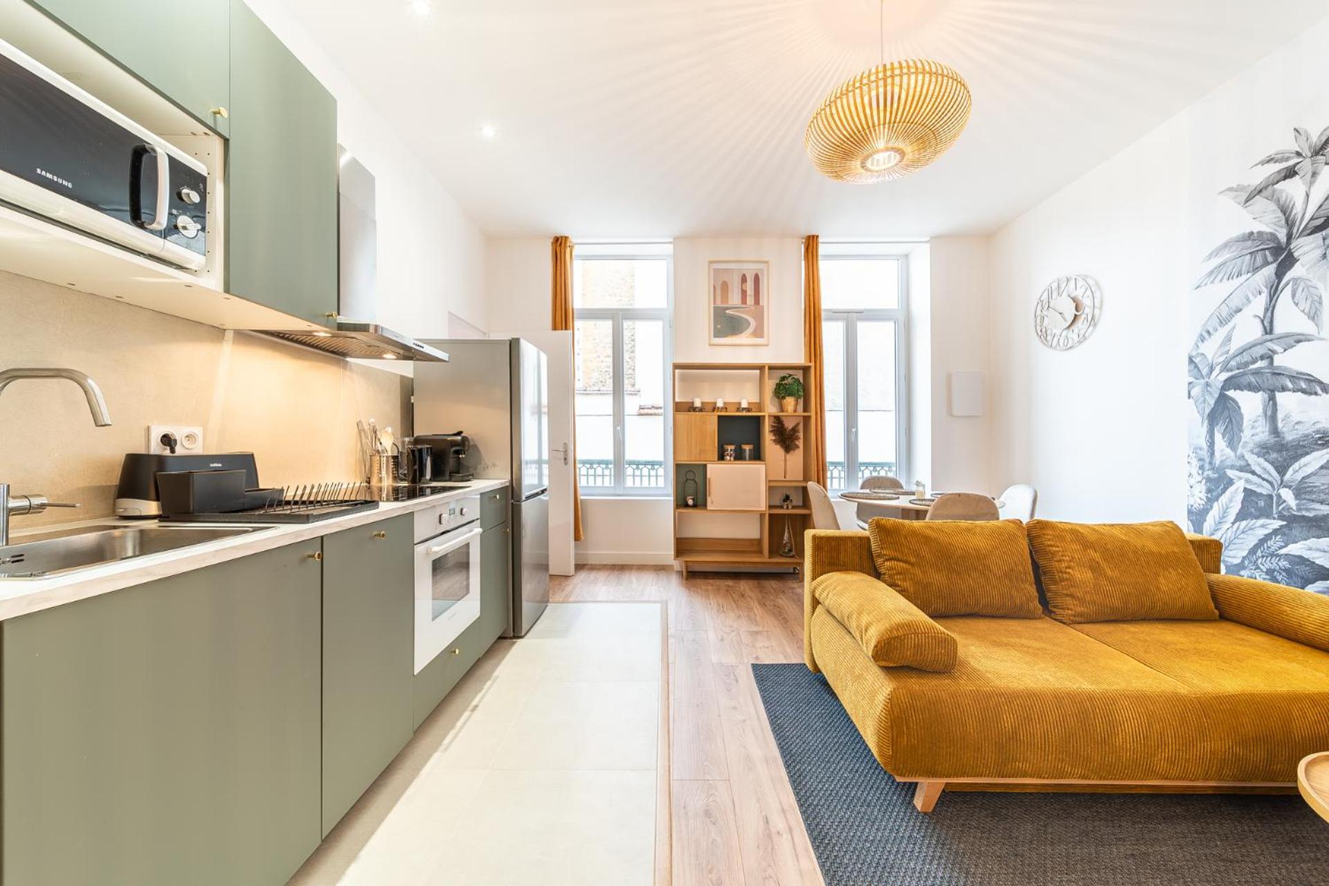 Le Marietton Appartement Cosy A Deux Pas Du Metro Valmy Lyon Exterior foto
